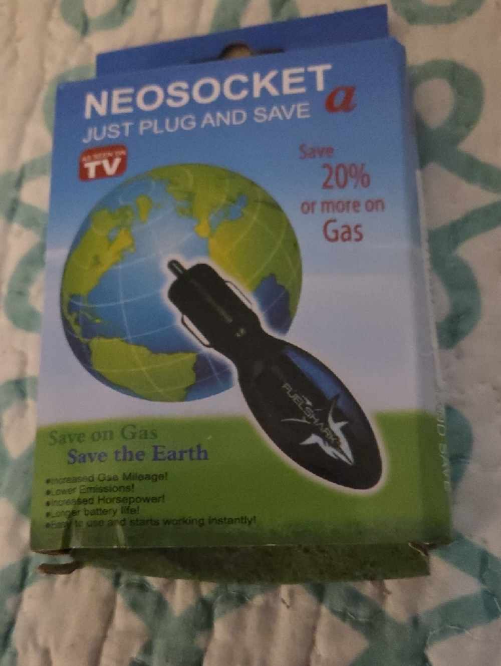 As Seen On TV Neosocket Package — Blue & Green